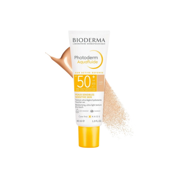 BIODERMA ECRAN TOTAL PHOTODERM AQUAFLUIDE 50 SPF TEINTEE CLAIRE