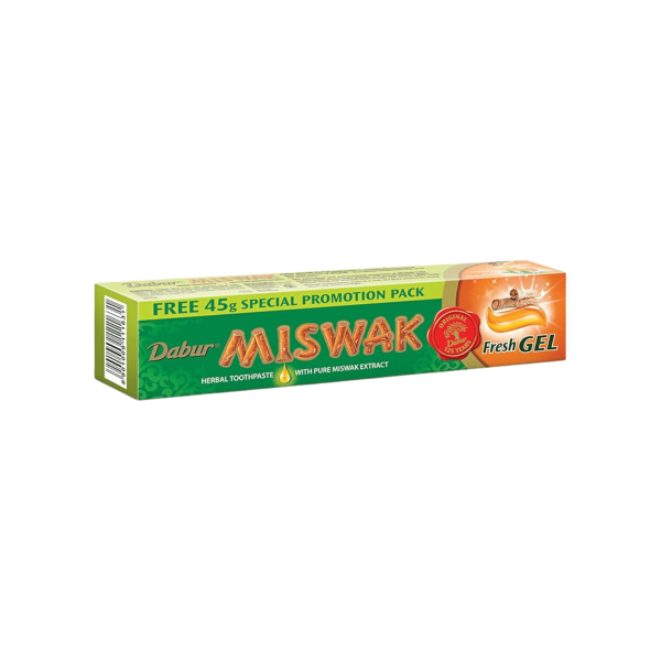 MISWAK TOOTHPASTE FRESH GEL 90+45G