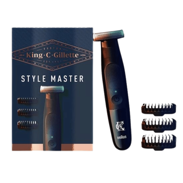 KING C.GILLETTE KIT BARBE DE 3 JOURS TONDEUSE + 1 SOIN HYDRATANT