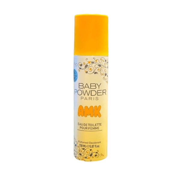 BABY POWDER AMK EAU DE TOILETTE JAUNE 150ML