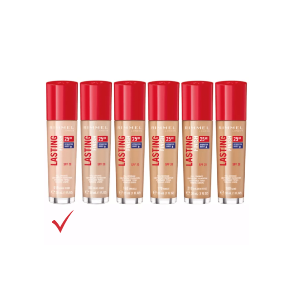 RIMMEL FDT LASTING N°10 LIGHT PORCELAINE