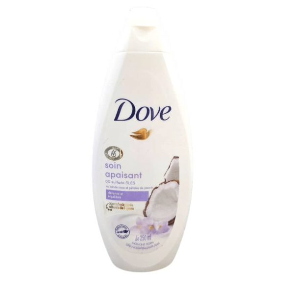 DOVE GEL DOUCHE 250ML SOIN APAISANT COCO