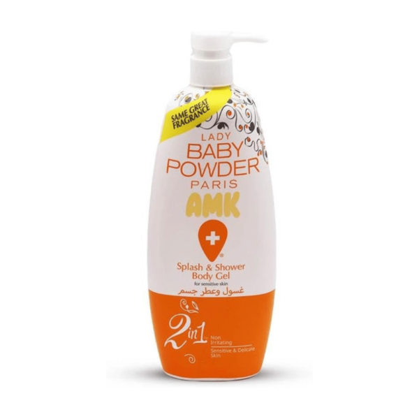 BABY POWDER BODY GEL 800ML ORANGE