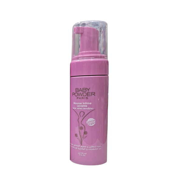 BABY POWDER MOUSSE INTIME LAVANTE 150ML ROSE