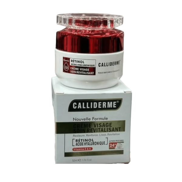 CALLIDERME CREME VISAGE SOIN REVITALISANT RETINOL 24H