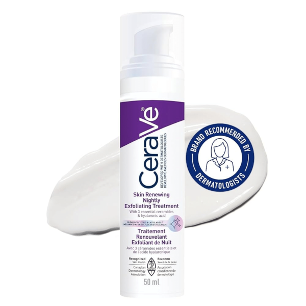 CERAVE SKIN RENEWING NIGHTLY EXFOLIATING TREATMENT