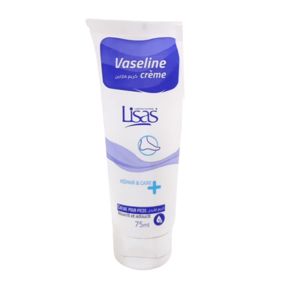 LISAS VASELINE EN CREME PIEDS 75ML REPAIR AND CARE