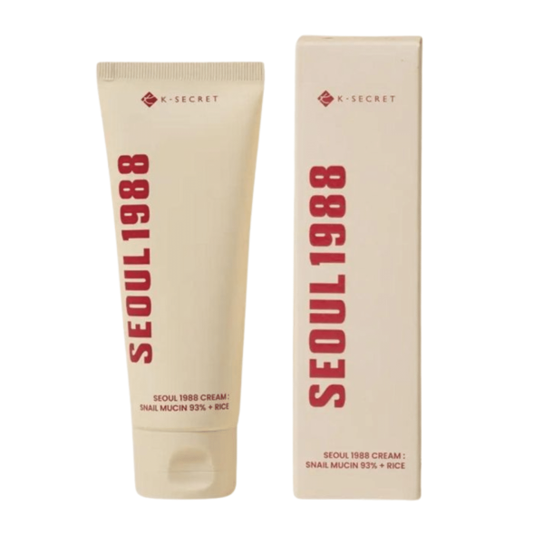 K-SECRET - SEOUL 1988 CREAM : SNAIL MUCIN 93% + RICE