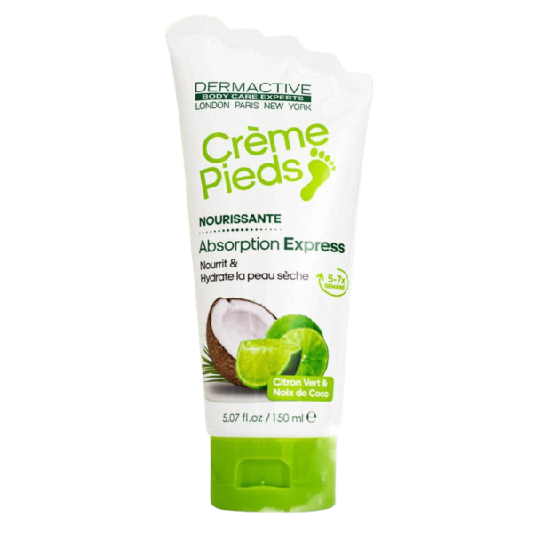 DERMACTIVE CREME PIEDS COCO ET CITRON