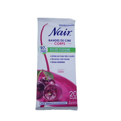 NAIR BANDES DE CIRE CORPS