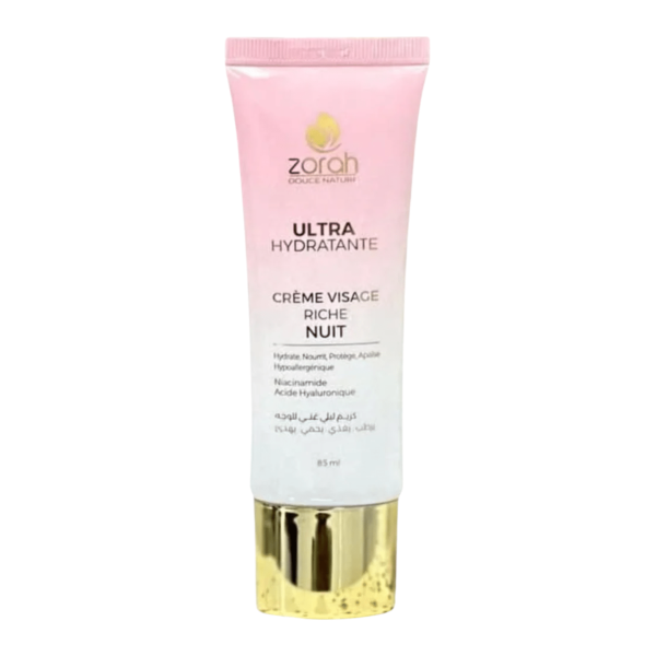 ZORAH CREME VISAGE RICHE NUIT ULTRA HYDRATANTE