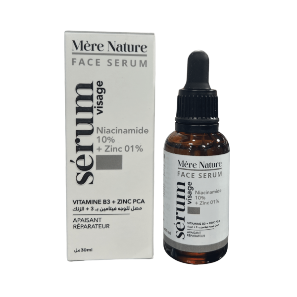 MERE NATURE FACE SERUM VISAGE NIACINAMIDE 10% + ZINC 01%