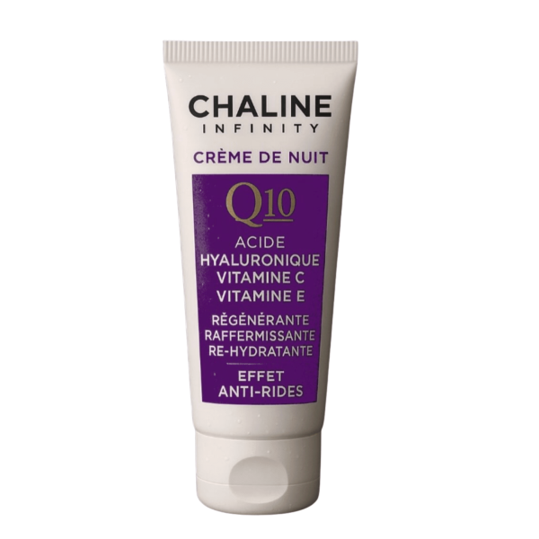 CHALINE CREME DE NUIT Q10 EFFET ANTI RIDES