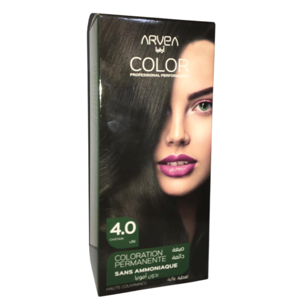 ARVEA COLORATION SANS AMONIAQUE 4.0 CHATAIN