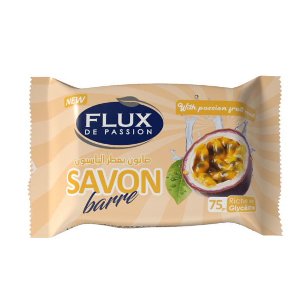 FLUX PASSION SAVON BARRE 75GR FRUIT DE LA PASSION