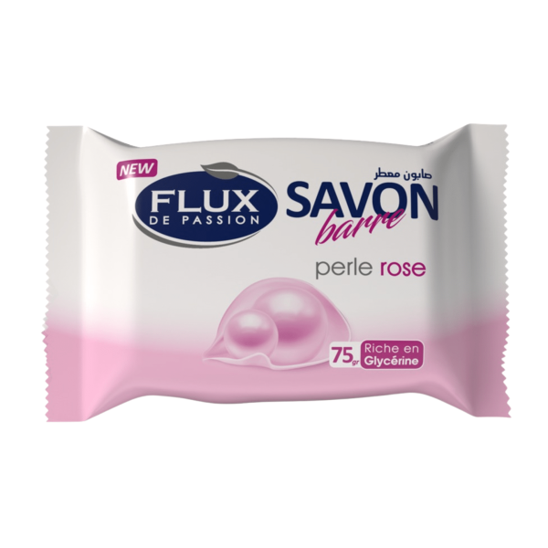 FLUX PASSION SAVON BARRE 75GR PERLE ROSE
