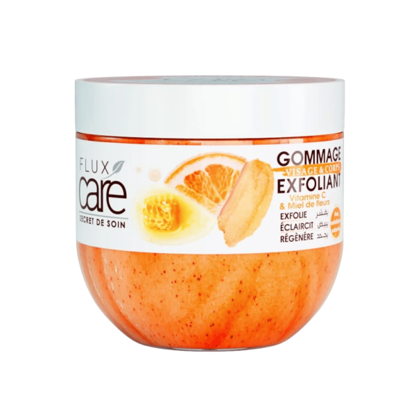 FLUX CARE GOMMAGE VISAGE ET CORPS VITAMINE C MIEL DE FLEURS