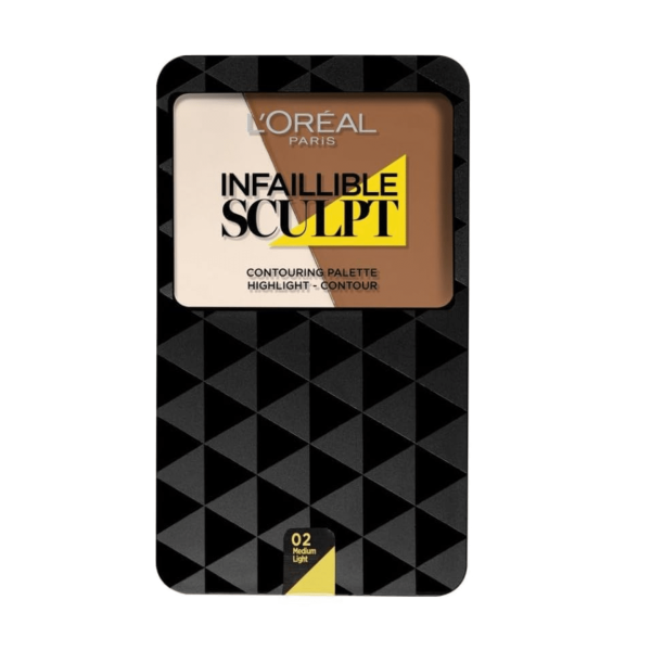 L OREAL PARIS INFAILLIBLE SCULPTING PALETTE 02