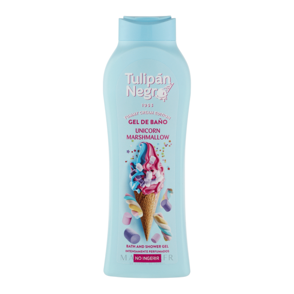 TULIPAN NEGRO GEL DE BAIN 650ML UNICORN MARSHMALLOW