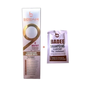 BADEE BEAUTY TRAITEMENT POUR CHEVEUX 9 + SHAMPOING CLARIFIANT