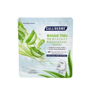 CALLIDERM MASQUE TISSU VISAGE  HYDRATATION REPARATEUR ALOE VERA