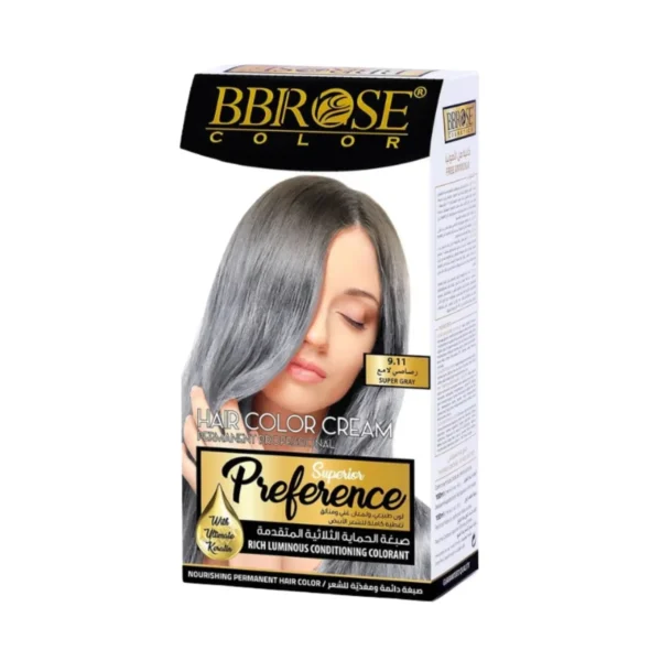 BBROSE COLORATION SUPERIOR PREFERENCE  9.11 SUPER GREY