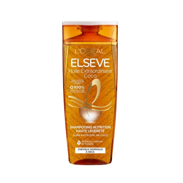 ELSEVE SHAMPOOING  HUILE EXTRAORDINAIRE COCO 250ML