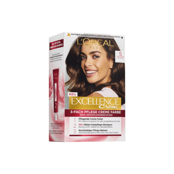 L'OREAL PARIS EXCELLENCE N 5 CHATAIN CLAIR