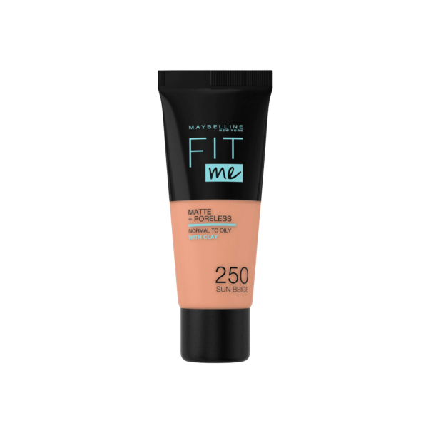 MAYBELLINE FIT ME MATTE & PORELESS FDT 250