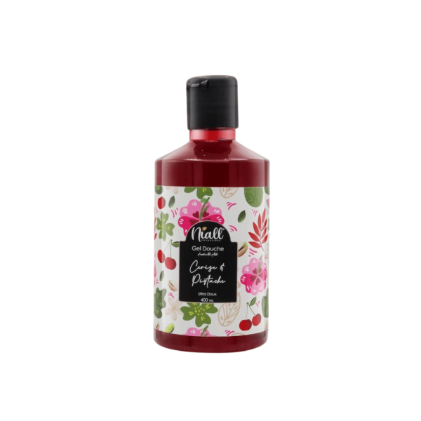 NIALL GEL DOUCHE 400ML CERISE ET PISTACHE