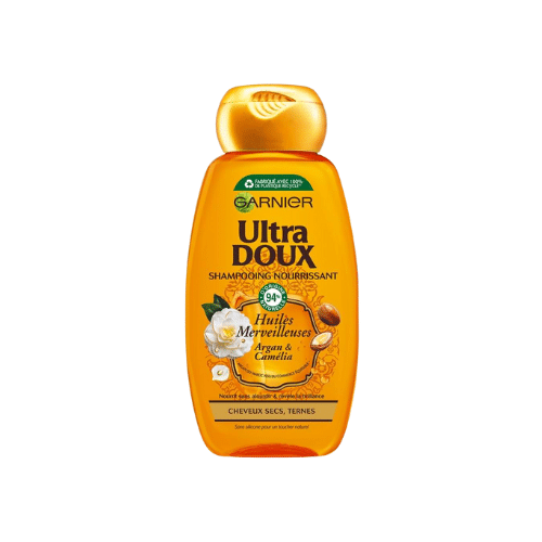 ULTRA DOUX SHAMPOOING 300ML HUILE MERVEILLEUSE ARGAN ET CAMELIA