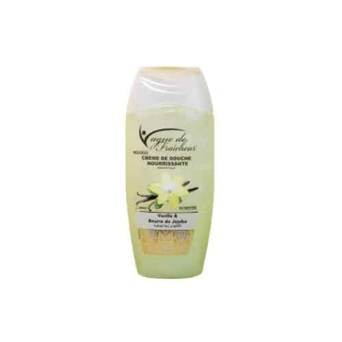 VAGUE DE FRAICHEUR CREME DOUCHE 300ML VANILLE ET BEURRE DE JOJOBA