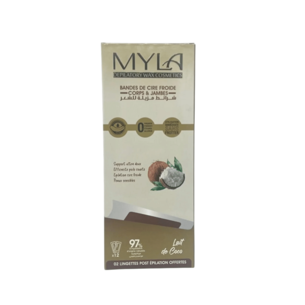 MYLA BANDE DE CIRE FROIDE CORPS ET JAMBE COCO