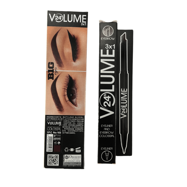 VOLUME EYEBROW AND EYELINER COLOSSAL 103