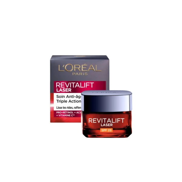 L'OREAL REVITALIFT 50ML LASER X3 CREME SOIN JOUR SPF25