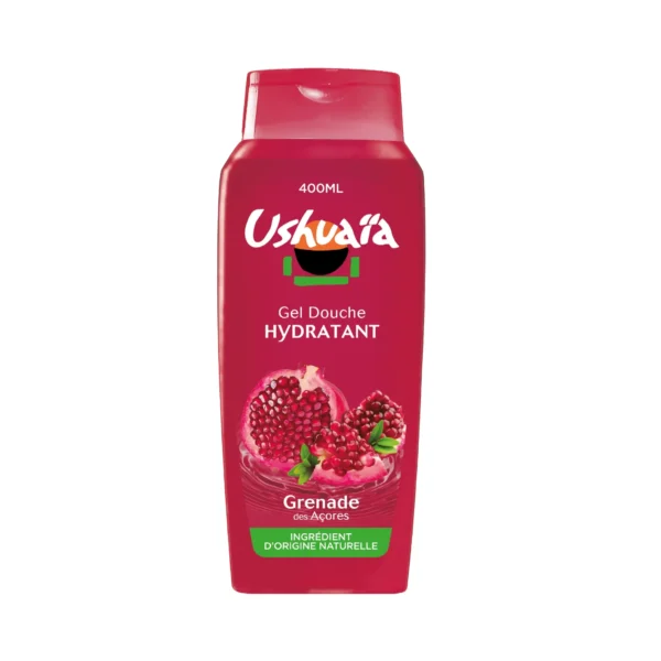 USHUAIA GEL DOUCHE HYDRATANT 400ML GRENADE