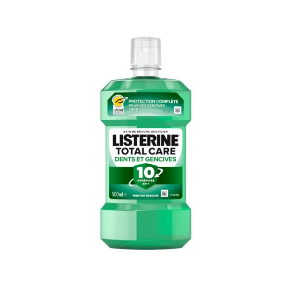 LISTERINE BAIN DE BOUCHE 500ML TOTAL CARE DENT ET GENCIVES