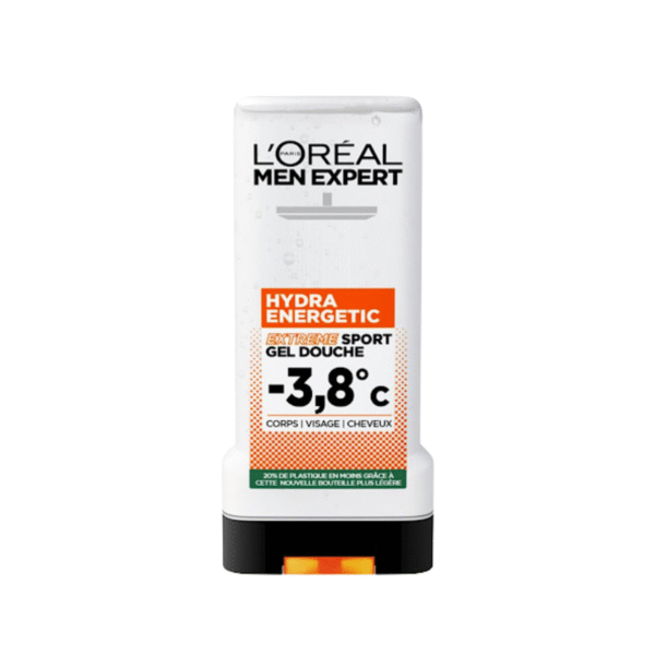 L'OREAL MEN EXPERT GEL DOUCHE 300ML HYDRA ENERGETIC -3.8 C EXTREME SPORT
