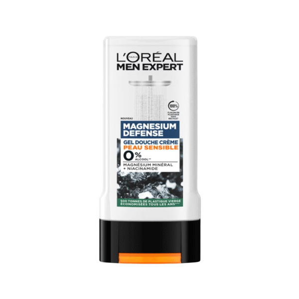 L'OREAL MEN EXPERT GEL DOUCHE 300ML MAGNESIUM DEFENSE 0% ALCOOL