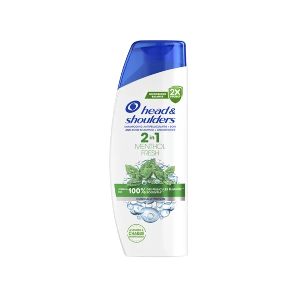 HEAD AND SHOULDERS MENTHOLSHAMPOOING ANTIPELLICULAIRE  FRESH 2EN1