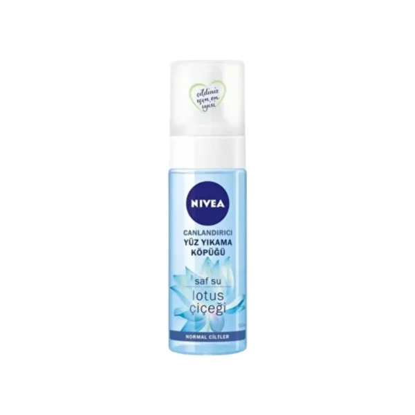 NIVEA MOUSSE NETTOYANTE VISAGE REVITALISANTE EXTRAIT DE FLEUR DE LOTUS 150ML