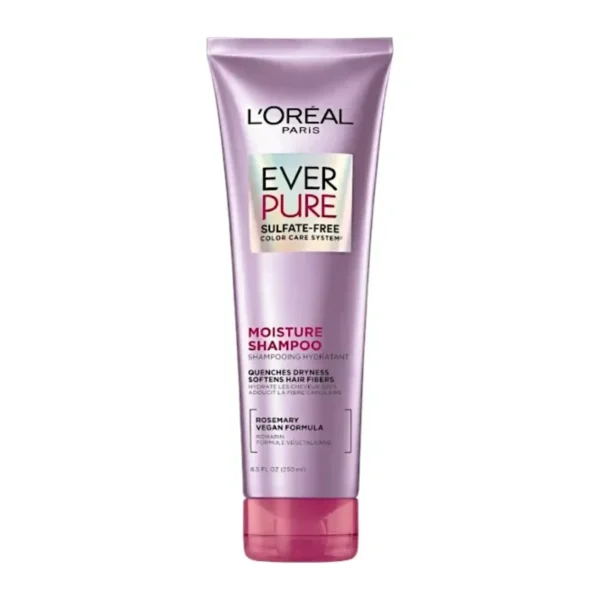 L'OREAL PARIS EVER PURE SULFATE FREE SHAMPOOING HYDRATANT CHEVEUX SEC 250ML