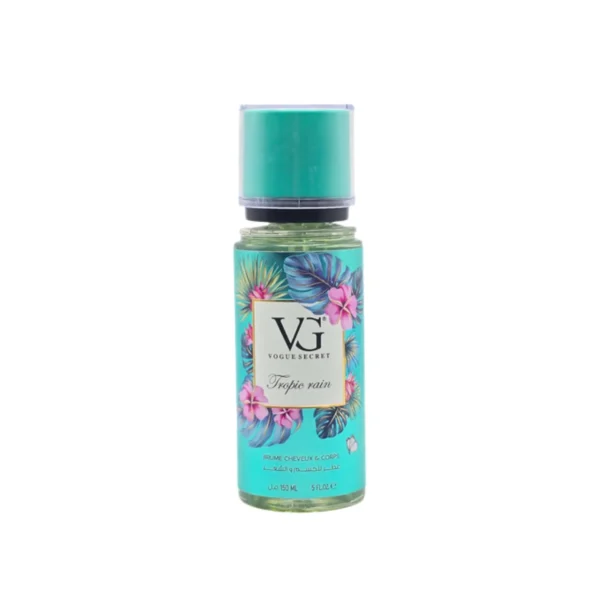 VOGUE SECRET BRUME CHEVEUX ET CORPS TROPIC RAIN 150ML