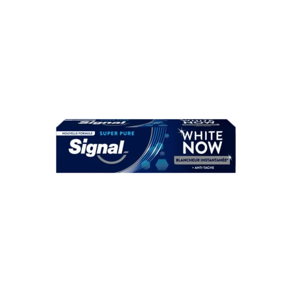 SIGNAL DENTIFRICE WHITE NOW  75ML SUPER PURE
