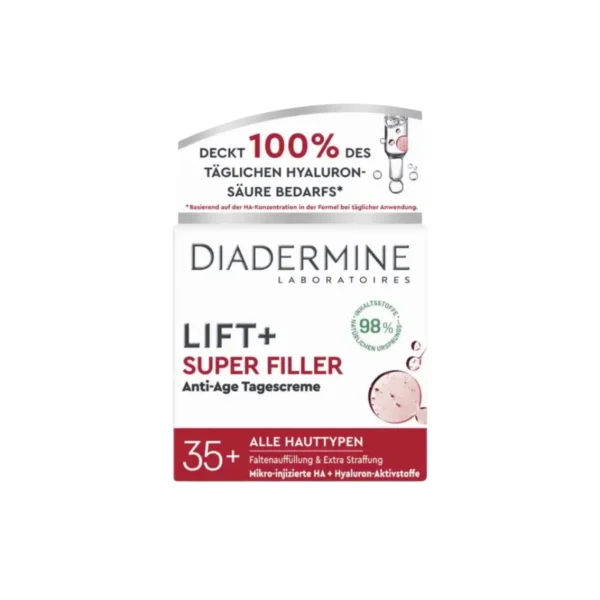 DIADERMINE LIFT+ SUPER FILLER CREME ANTI AGE TOUT TYPE DE PEAU 50ML AGE +35