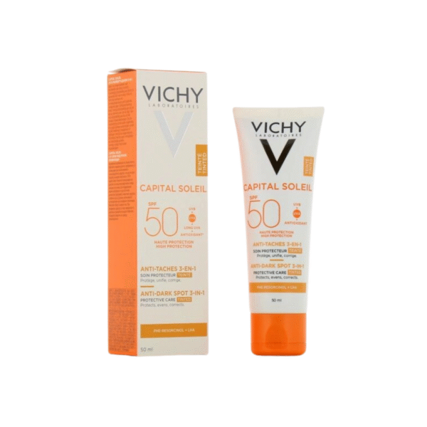 VICHY ECRAN TOTAL 3EN1 ANTI PIGMENTATION TEINTEE