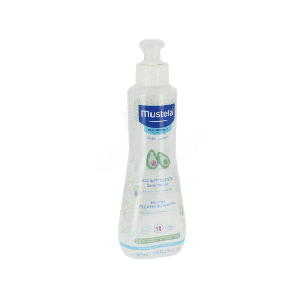 MUSTELA EAU NETTOYANATE SANS RINSAGE AL'AVOCAT ISSU DE CULTURE BIO 300ML