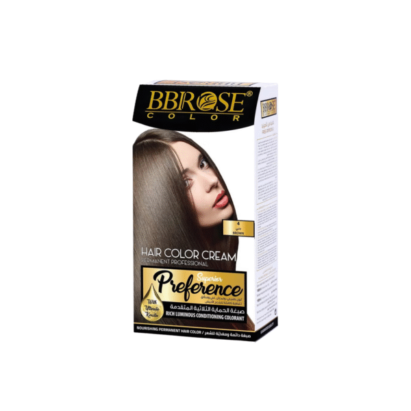 BBROSE COLORATION SUPERIOR PREFERENCE 4 BROWN