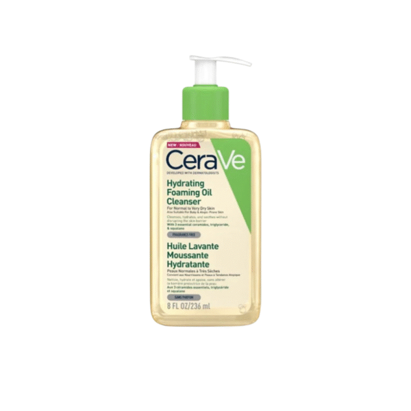 CERAVE HUILE LAVANTE MOUSSANTE HYDRATANT 236ML