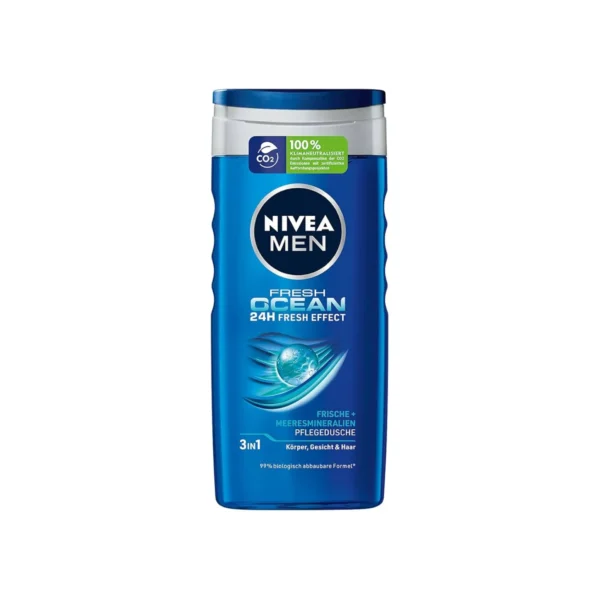 NIVEA MEN GEL DOUCHE 3EN1 250ML FRESH OCEAN
